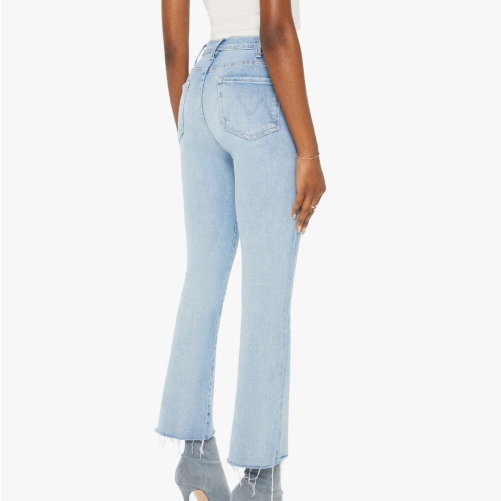 MOTHER Light Blue Flare Jeans